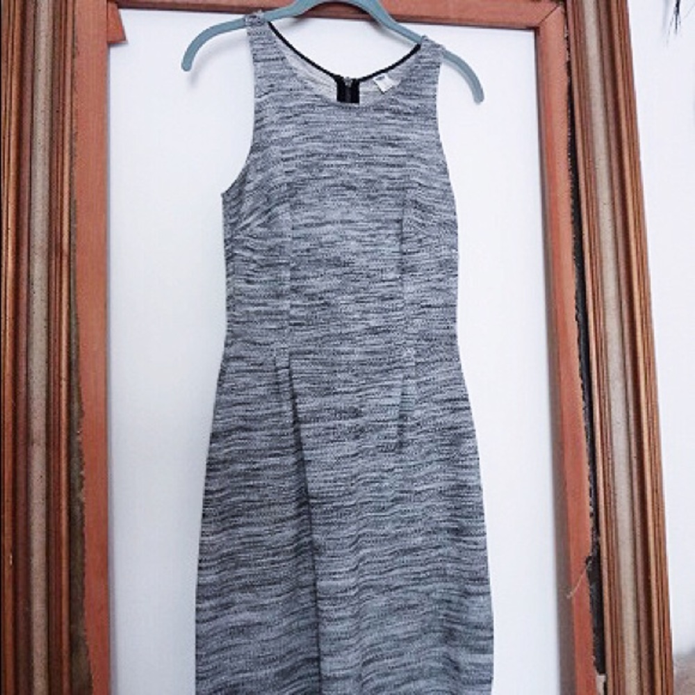 Comfy Greyish Tweed Dress by Old Navy - Xs